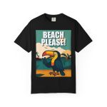 Beach Please! Toucan Graphic T-Shirt