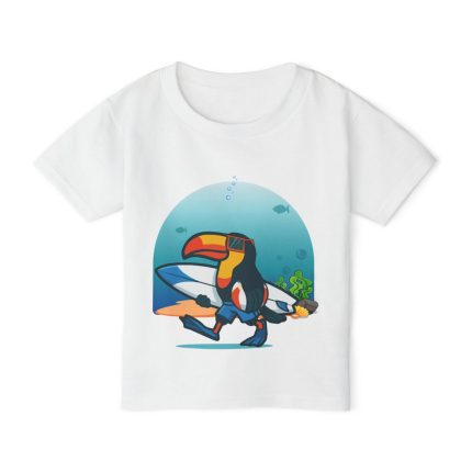 Surfing Toucan Beach Tee