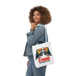 Canvas Tote Bag, 5-Color Straps - Image 6