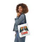 Canvas Tote Bag, 5-Color Straps - Image 4