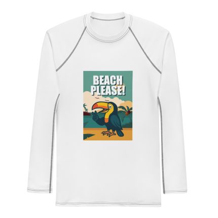 Beach Please Rash guard