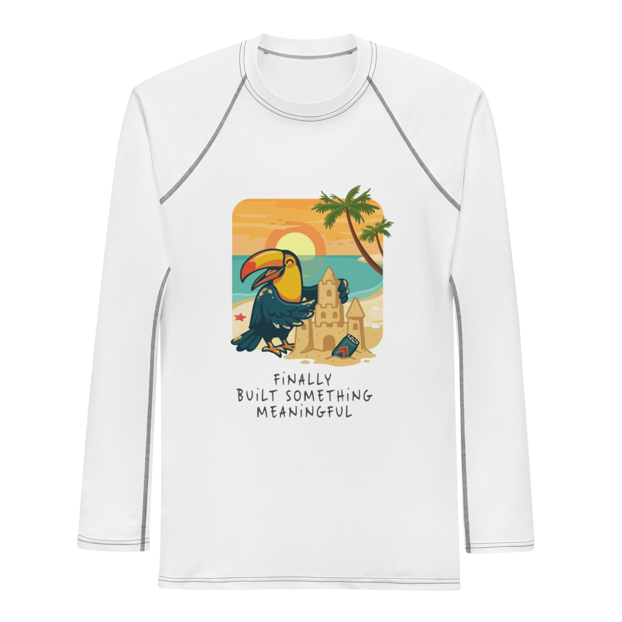 all-over-print-mens-rash-guard-white-front-699f6afb1b4e4.jpg Built Something Meaningful - Image 1
