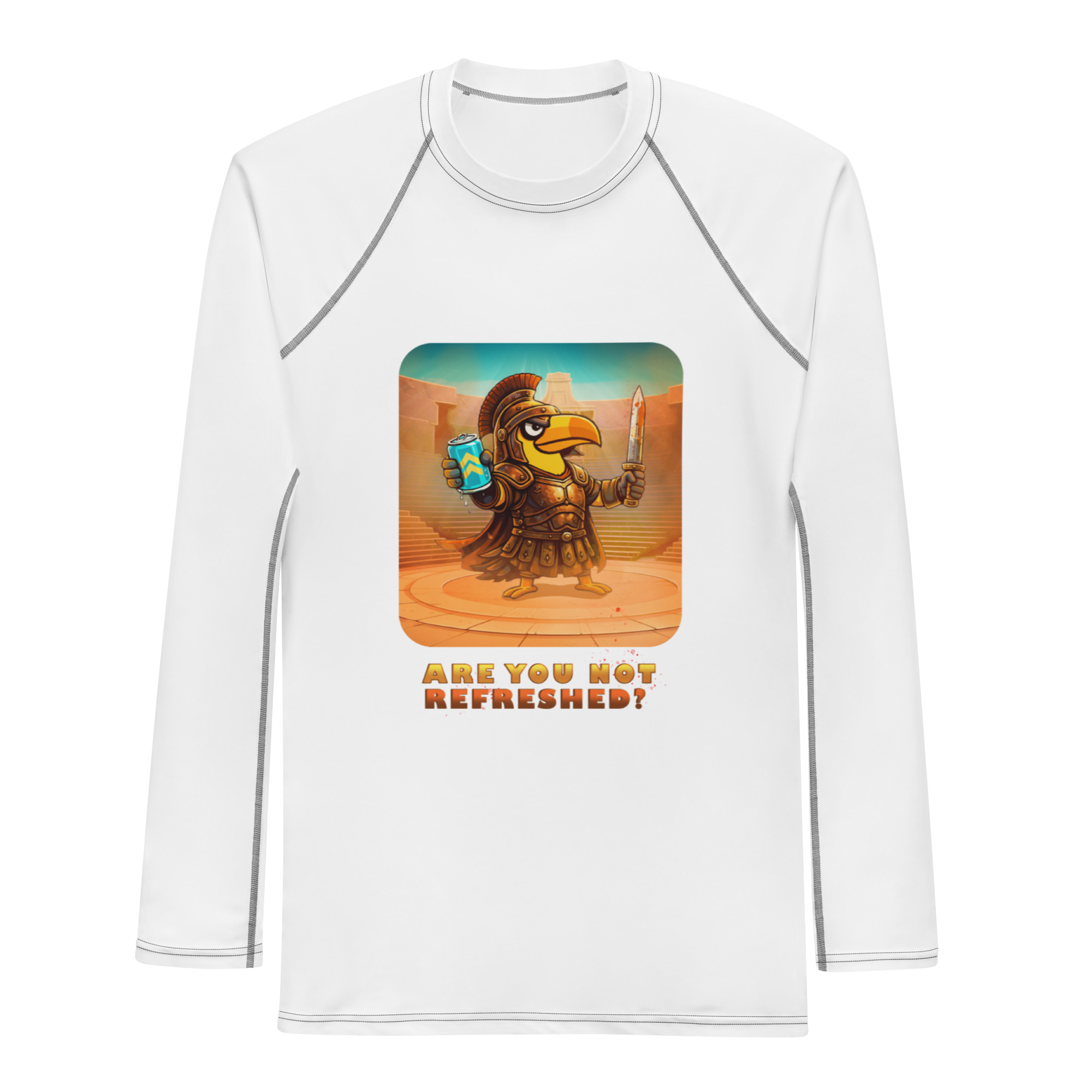 all-over-print-mens-rash-guard-white-front-699f7fe5a6181.jpg The Thirst Is Strong - Image 1